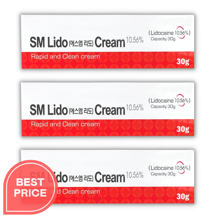 SM Cream Set Lidocaine 10.56 meamo